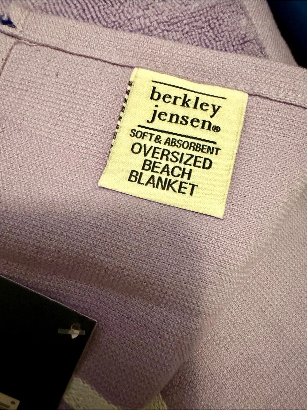 Berkley Jensen Oversized Beach Blanket - NEW